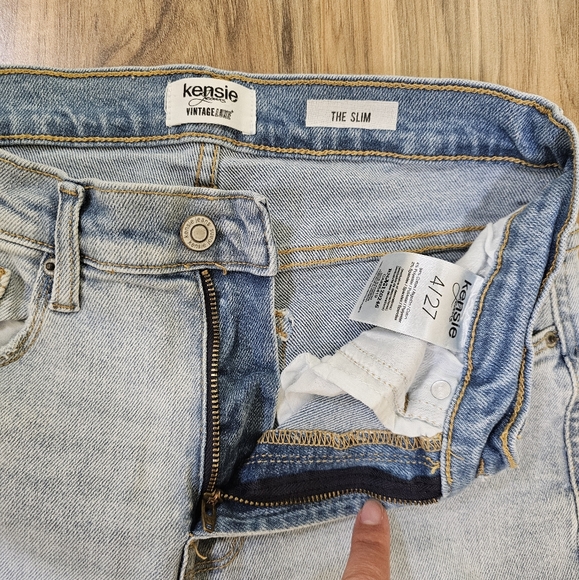 Kensie Jeans High Rise Slim Straight - Picture 5 of 11